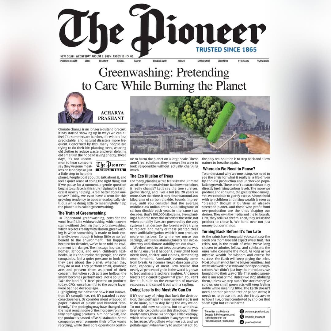 Greenwashing: Pretending to Care While Burning the Planet