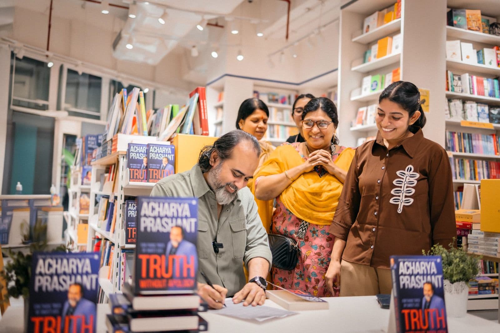 Truth Without Apology — Book-Signing at Crossword
